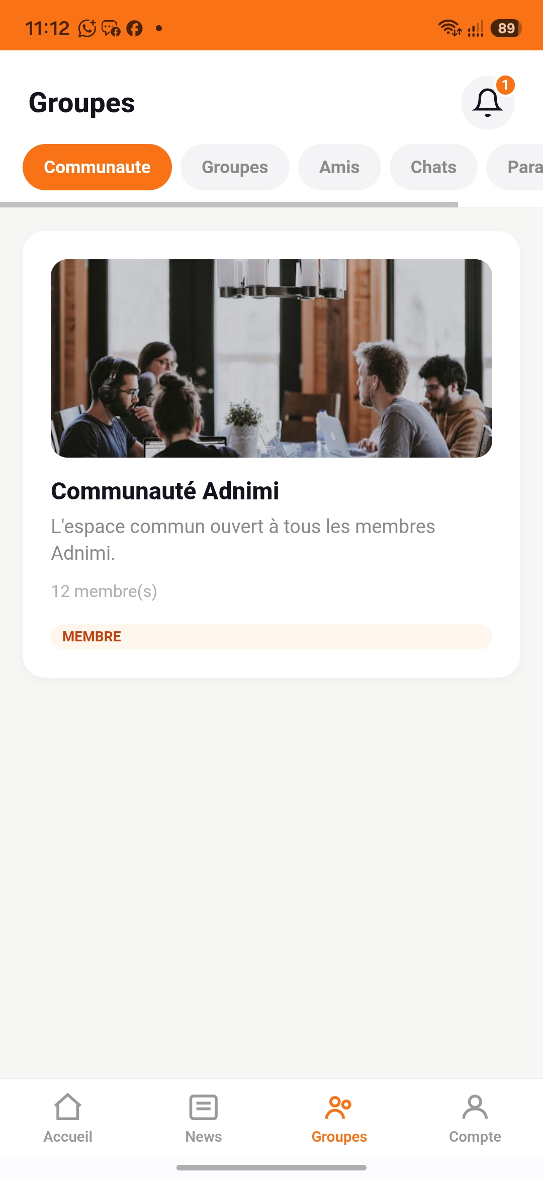 Adnimi communauté